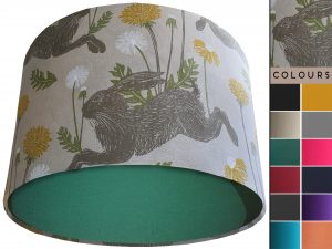 Country Rabbit Light Shade Green, Country Home Interior